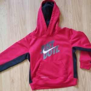 Red boys Nike hoodie sweatshirt